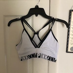 ❗️❗️ CLEARANCE VS PINK racer back bralette